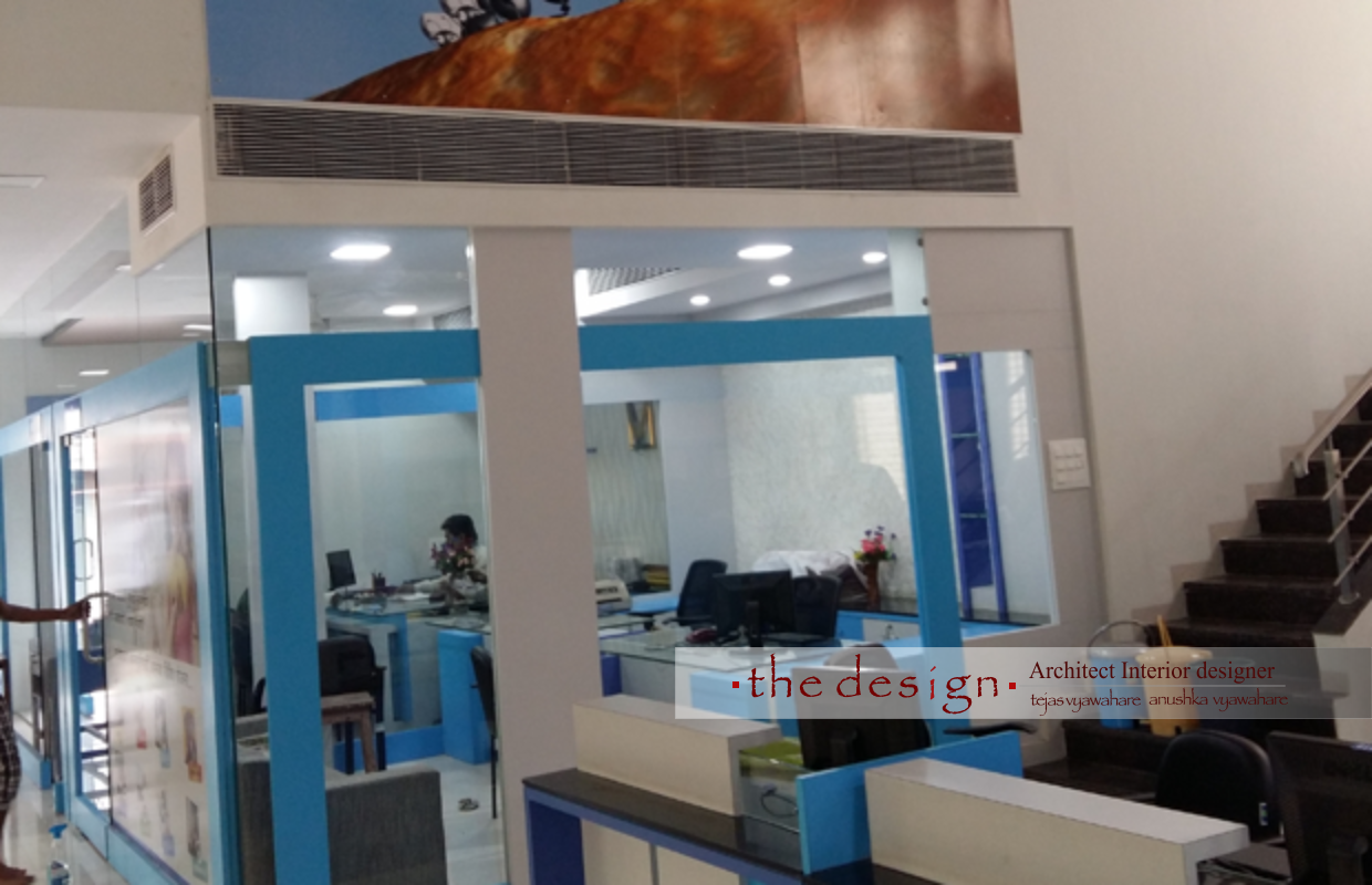 Jalgaon Janta Sahkari Bank Office Interior by The Design