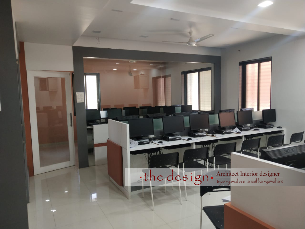 Manudevi Computer Institute  Interior by The Design