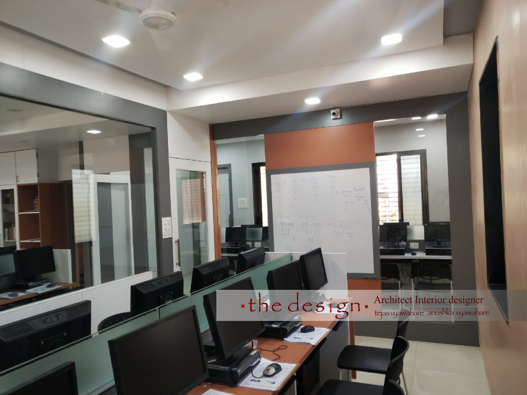 Manudevi Computer Institute  Interior by The Design